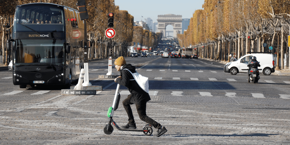 trottinette électrique, Lime, Paris,