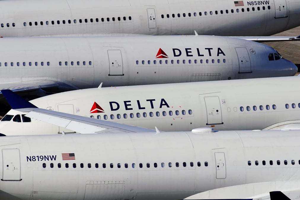 Delta air lines aura 7.000 pilotes de trop a l'automne
