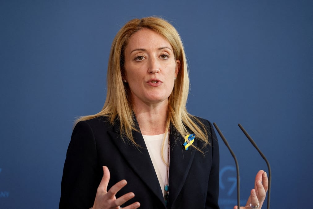 A kyiv, la presidente du parlement europeen affiche le soutien de l'ue a l'ukraine