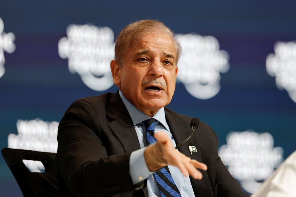 Le premier ministre pakistanais shehbaz sharif