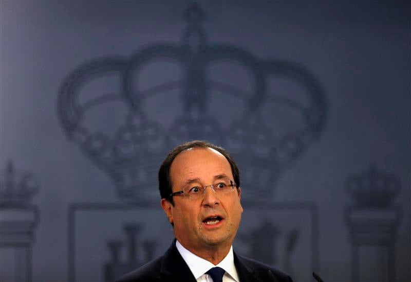 François Hollande salue l'accord de coalition allemand