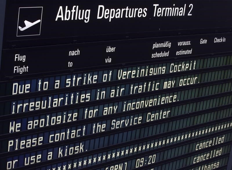 Lufthansa : proposition pour les pilotes en greve