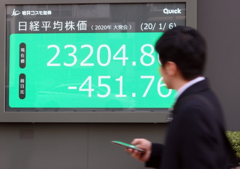 La bourse de tokyo finit en hausse