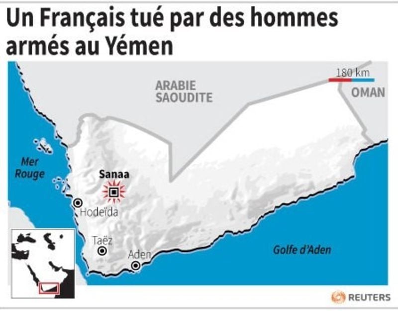 Un Français tué par des hommes armés au Yémen
