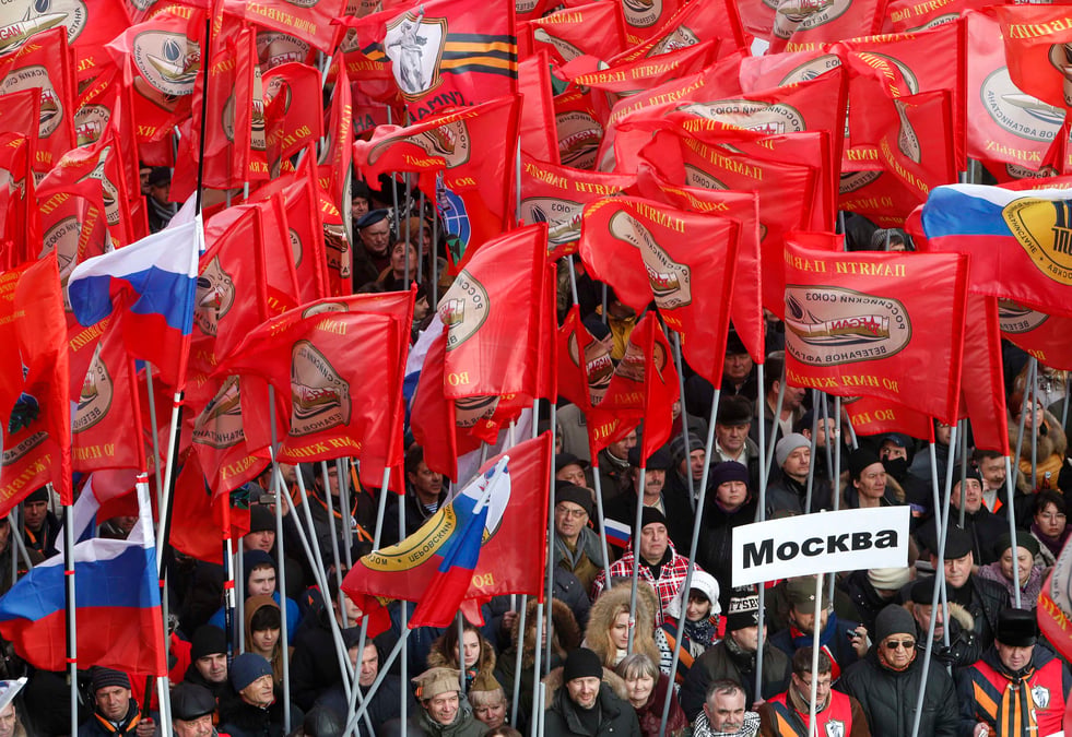Une marche “anti-maidan” a moscou