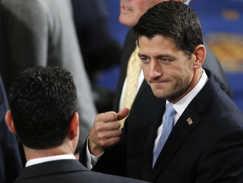 Paul ryan, president de la chambre des representants aux usa