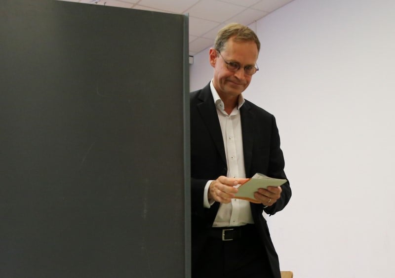 Les sociaux-democrates dominent les elections a berlin