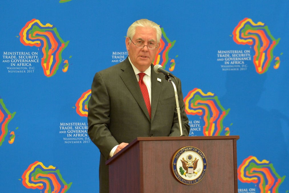 Rex Tillerson Etats-Unis