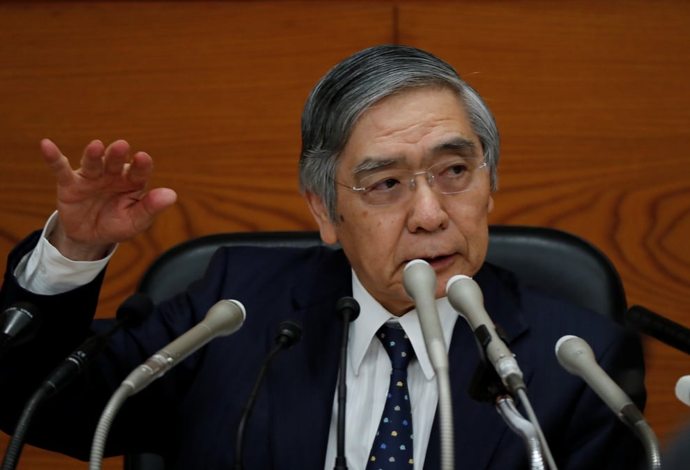 Kuroda: la boj restera ultra-accommodante