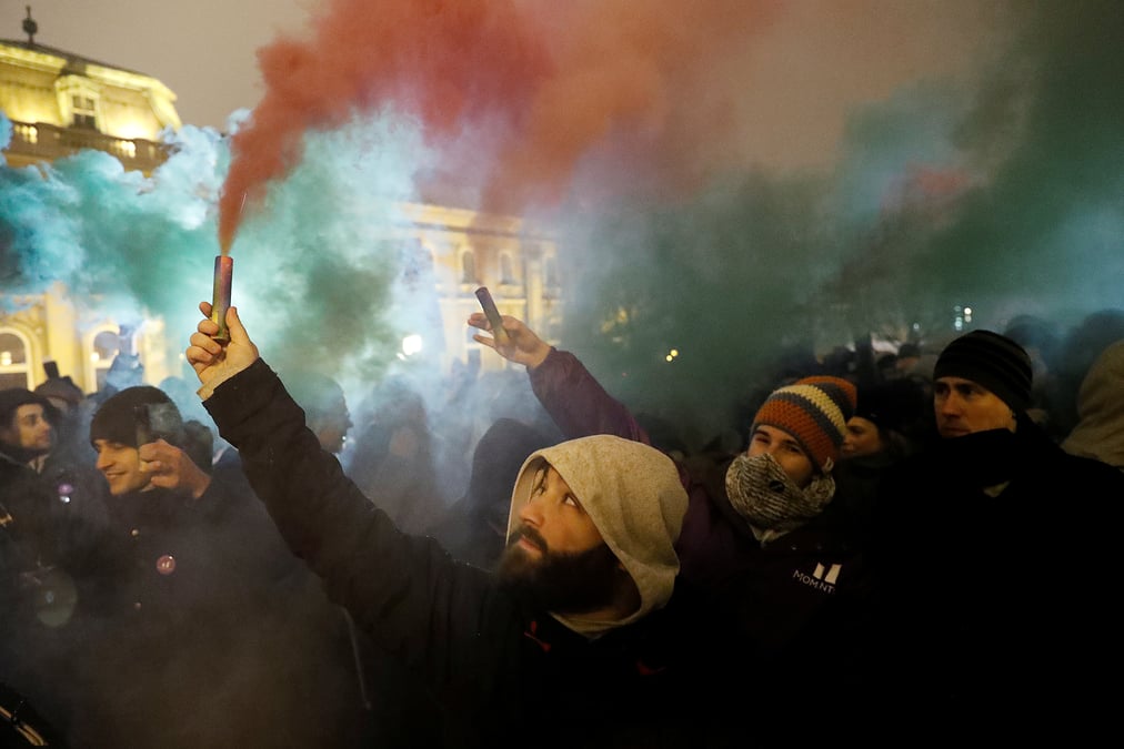 Hongrie: nouvelle manifestation contre le gouvernement orban