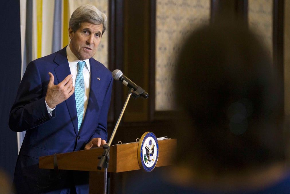 Pour john kerry, les etats-unis devront au final negocier avec bachar al assad