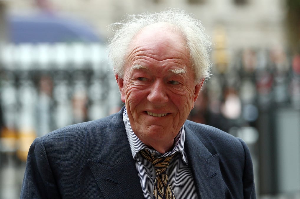 Photo d'archives de l'acteur michael gambon a londres, en grande-bretagne