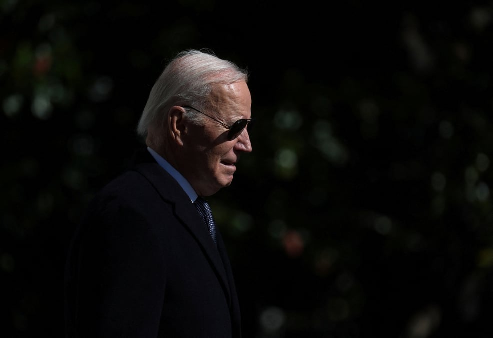Le president americain joe biden