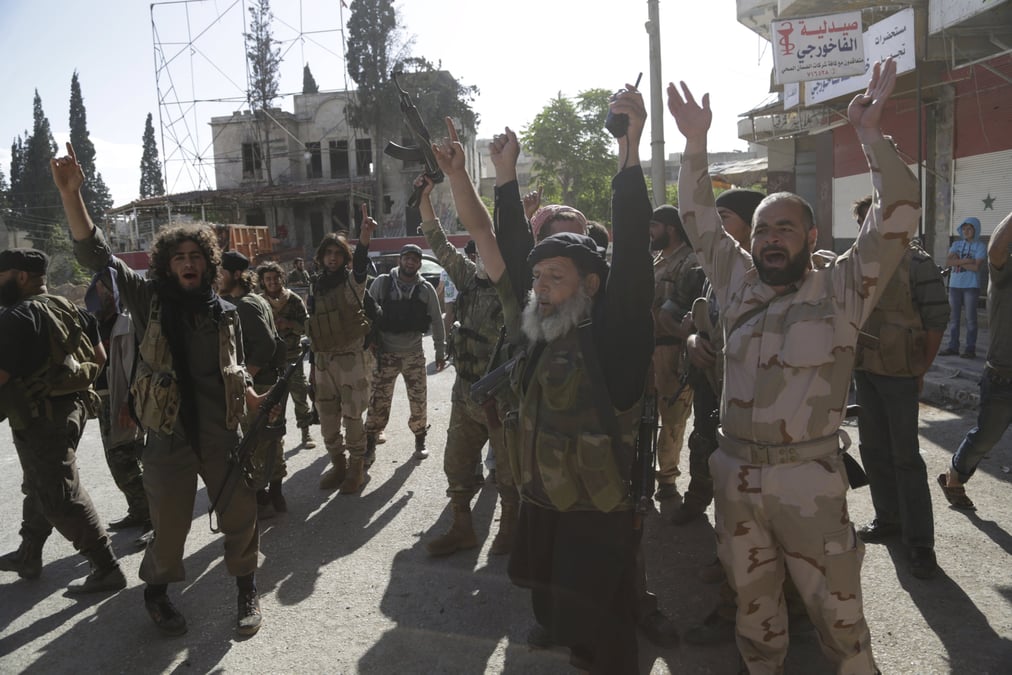Les insurges progressent en syrie apres la prise d'ariha