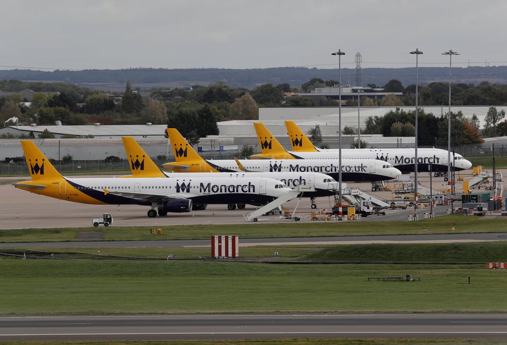 Le patron de monarch "devaste" par la faillite de la compagnie