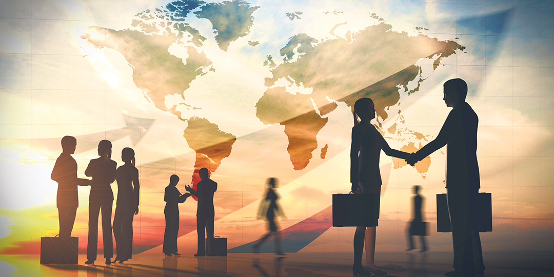 Entreprise, bureau, travail, équipe, coopération, tertiaire, contrat, salariat, international, commerce, étranger,