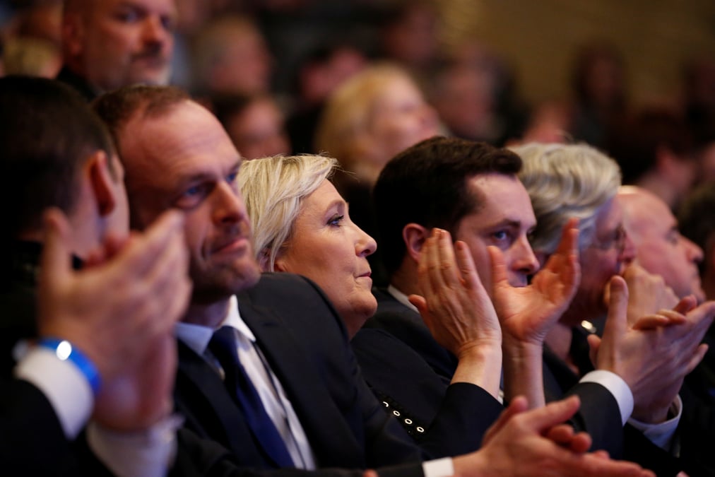 Le front national felicite poutine pour sa victoire