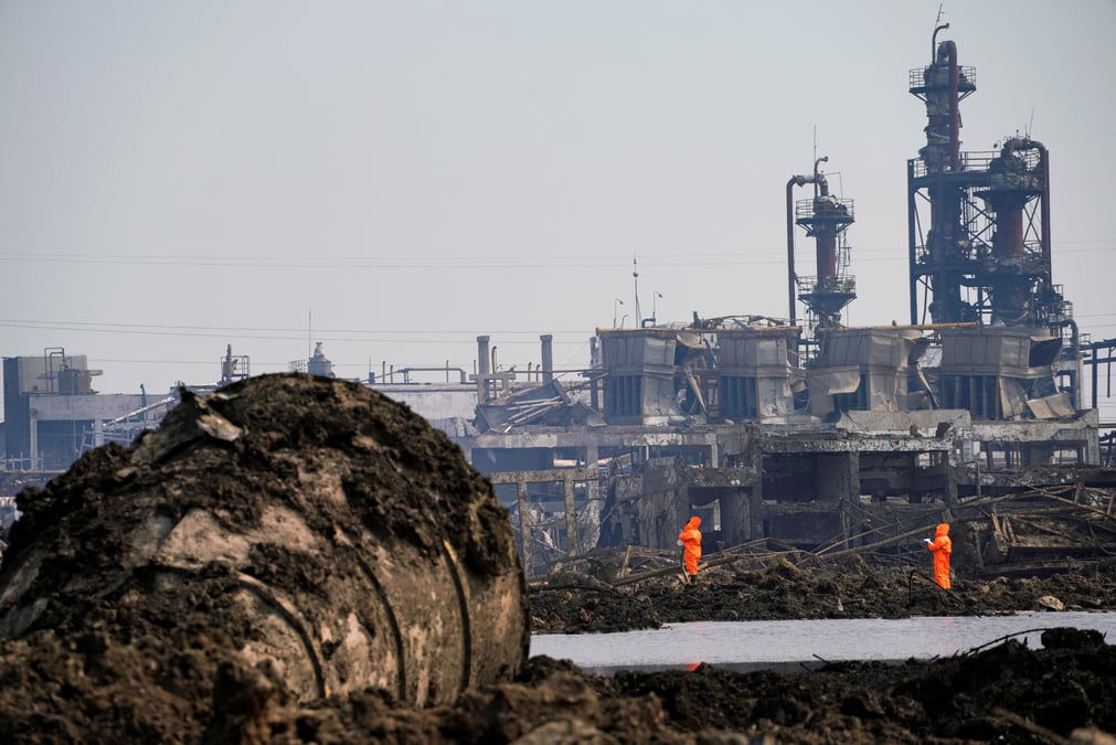 La chine prevoit de deplacer 80% de ses usines chimiques