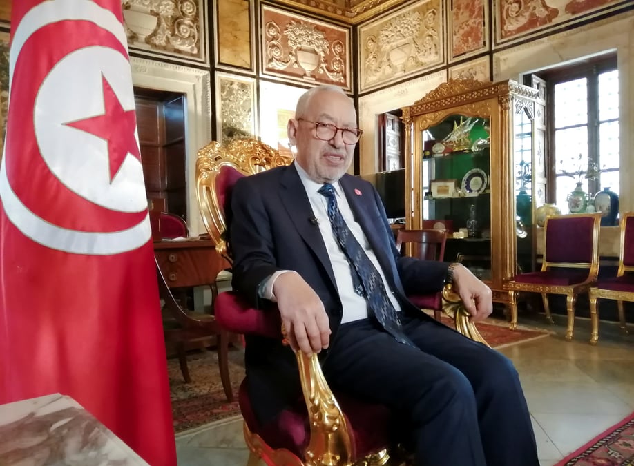 Tunisie: le chef de file d'ennahda hospitalise