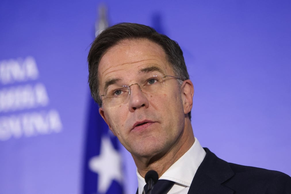 Photo du premier ministre neerlandais, mark rutte