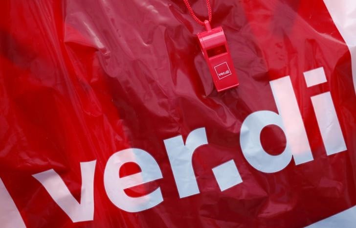 Deutsche post: le syndicat verdi appelle a la greve jeudi