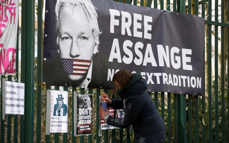 Assange deboute de sa demande de liberation sous caution