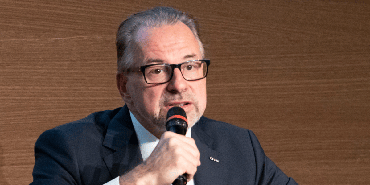 ESA Josef Aschbacher Paris Air Forum