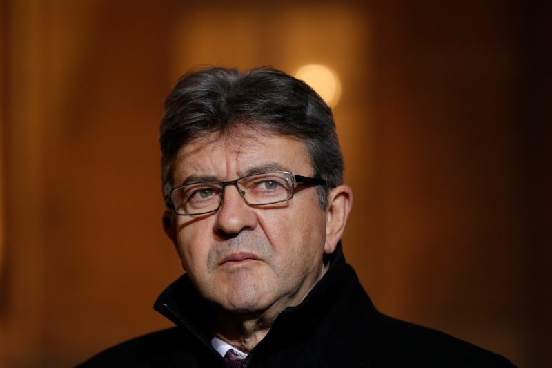 Marine le pen prend un tournant "liberal", juge melenchon