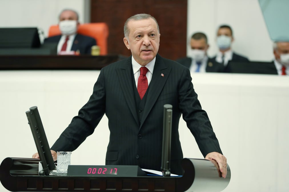 La turquie soutient les "opprimes" dans le caucase, dit erdogan