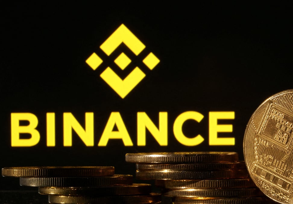 Une illustration du logo de binance