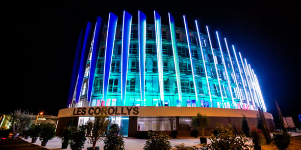 L'immeuble Les Corollys à Pérols, du promoteur Creatimmo