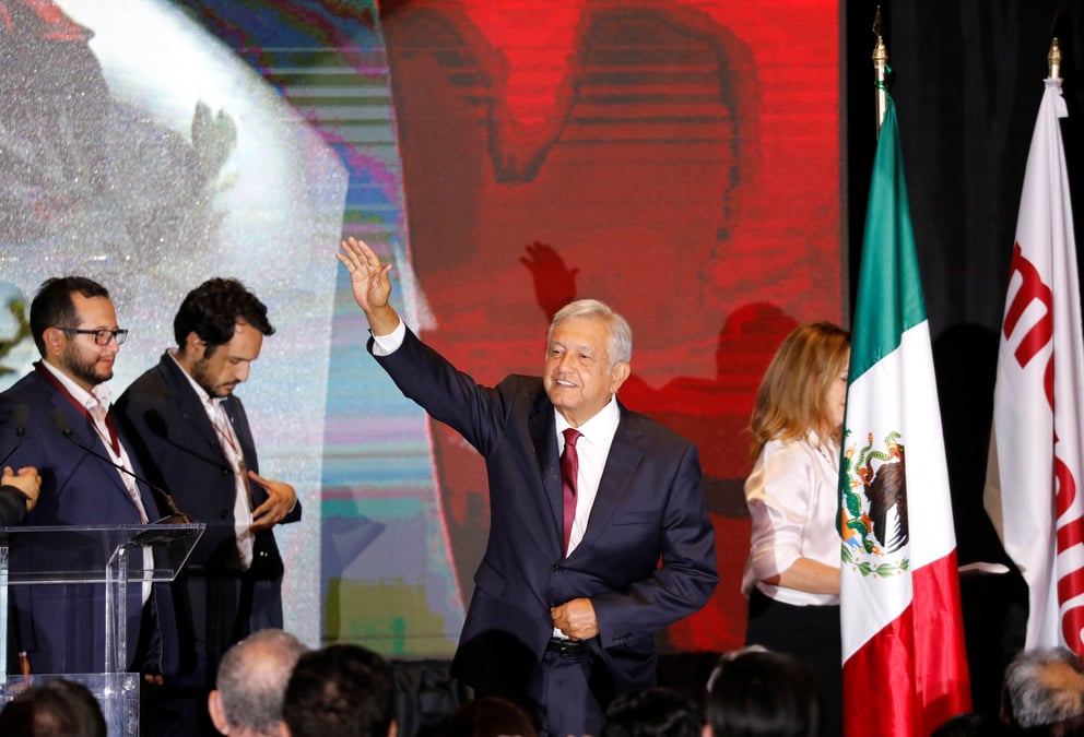 Mexique: obrador a obtenu entre 53% et 53,8% des voix-premiers resultats officiels