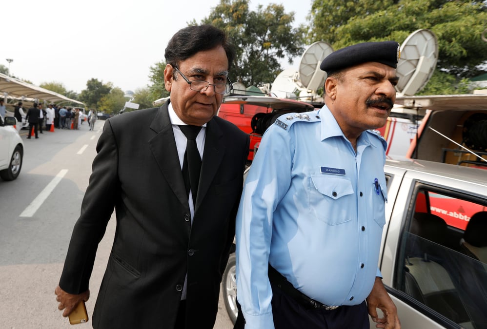 L'avocat d'asia bibi s'est refugie aux pays-bas