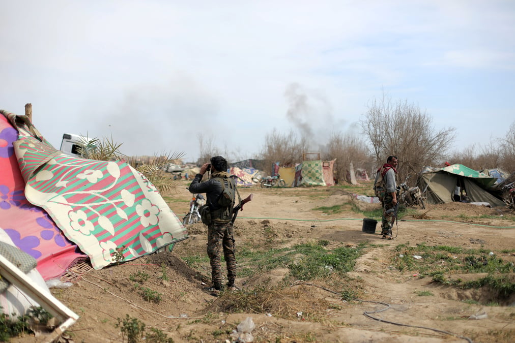Syrie: l'offensive des fds contre l'ei a baghouz "pratiquement terminee"