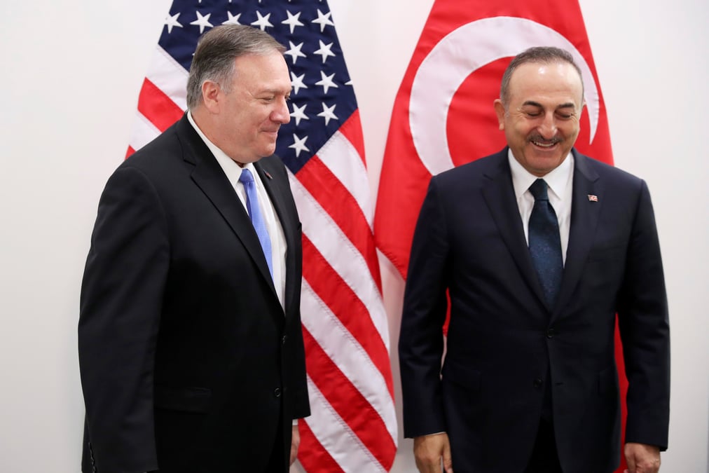Entretien pompeo-cavusoglu sur la mediterranee orientale