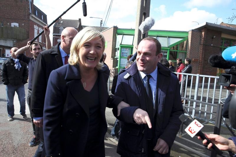 Le FN frôle la victoire au premier tour à Hénin-Beaumont