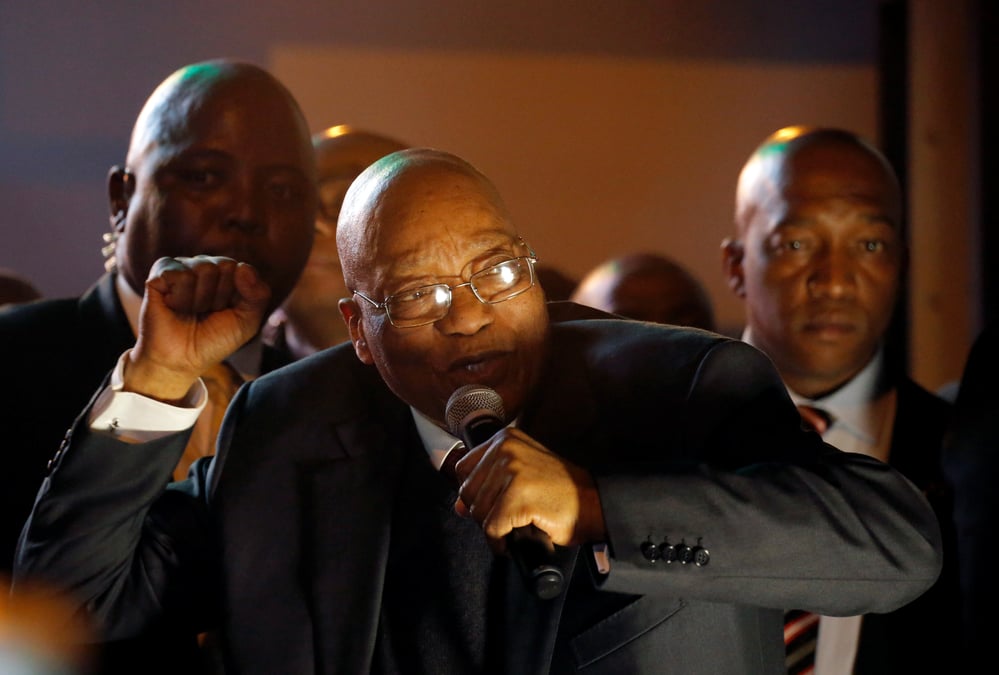 Zuma veut des sanctions contre les deputes frondeurs de l'anc