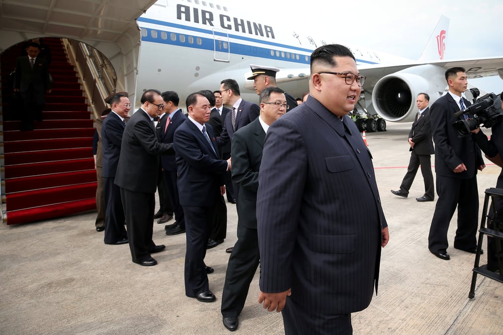 Kim jong-un attend donald trump a singapour
