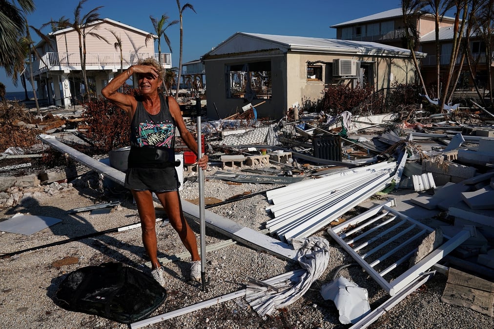 Ouragan Irma, sur l'île de Big Pine Key (2017)