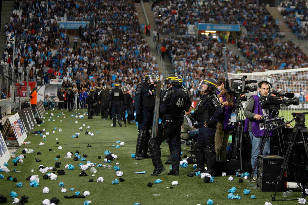 Huis-clos partiel pour le stade velodrome