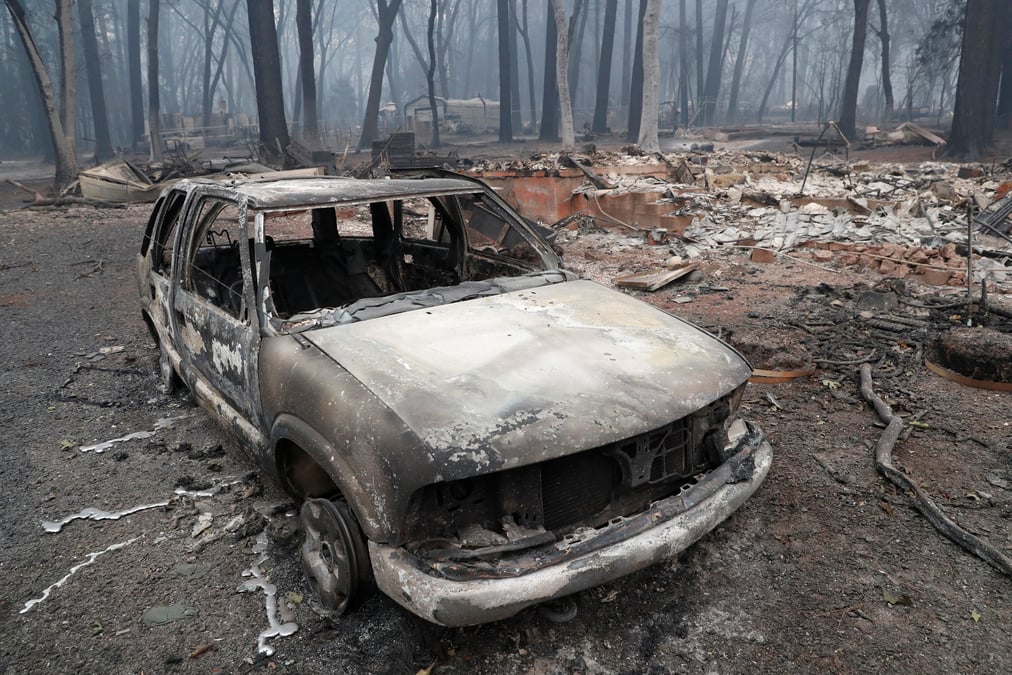Le bilan de l'incendie "camp fire" en californie porte a 81 morts