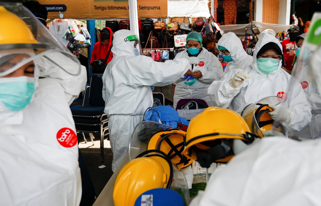 Coronavirus/indonesie: plus de 14.000 cas, pres de 1.000 morts