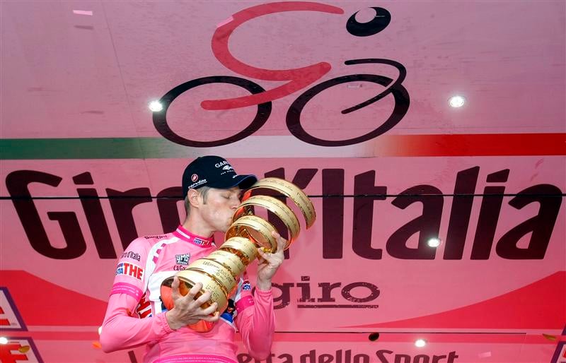 Cyclisme: Hesjedal, vainqueur du Giro, reconnaît s'être dopé
