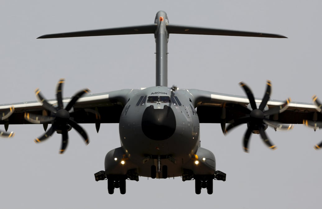 L'a400m accidente en espagne a eu des problemes de puissance sur trois moteurs