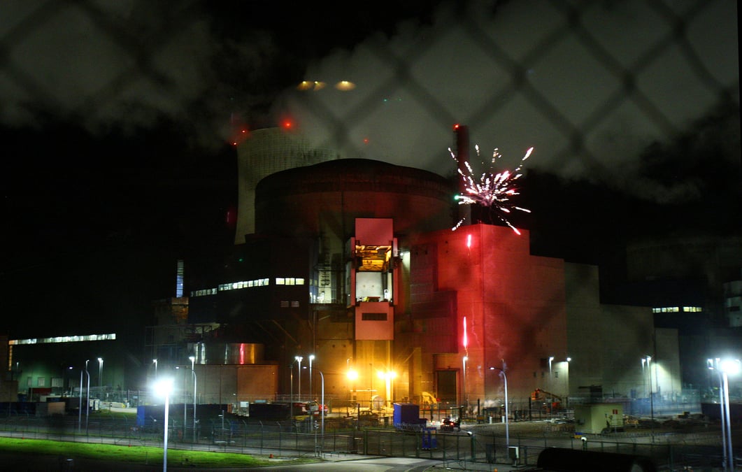 Intrusion de greenpeace dans la centrale nucleaire de cattenom