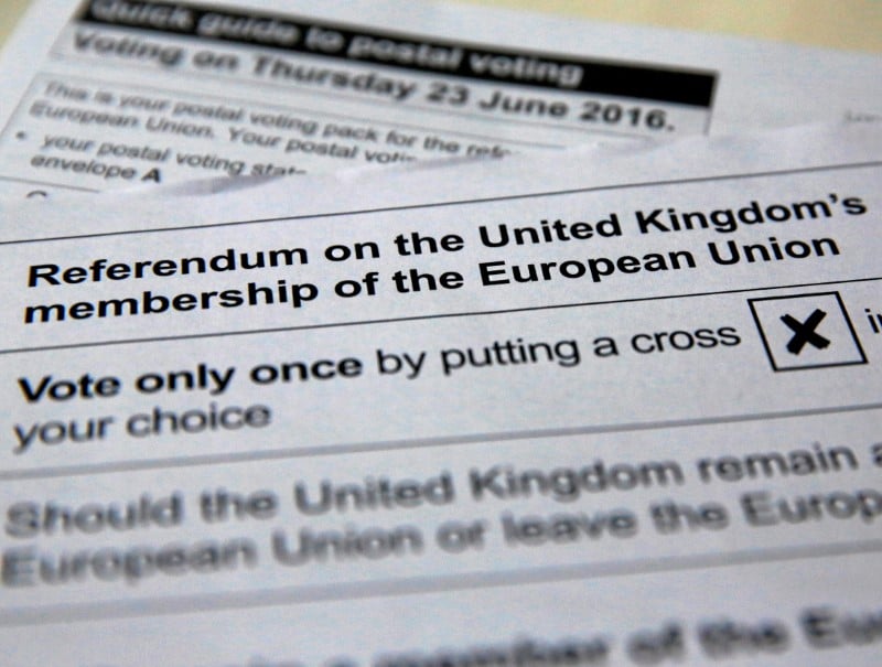 Un second referendum sur le brexit hors de question, dit londres