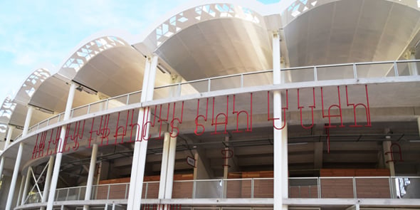 Les nouvelles arènes de Lunel, signées Jacques Ferrier, inaugurées le 29 septembre 2018