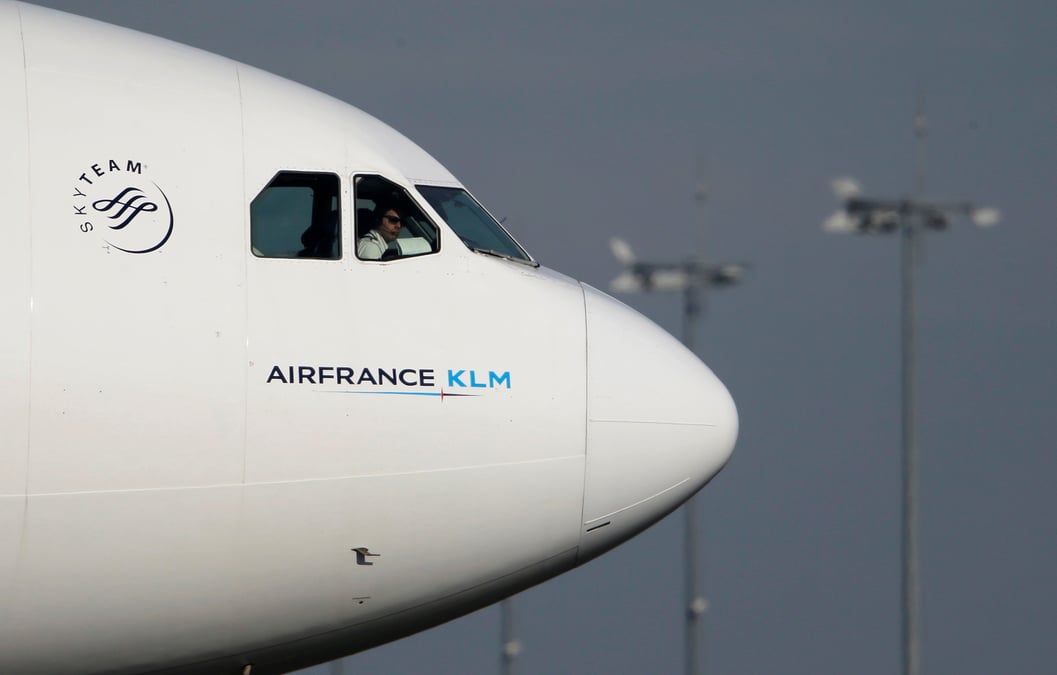 Air france-klm dit disposer de 5,5 milliards d'euros de liquidites