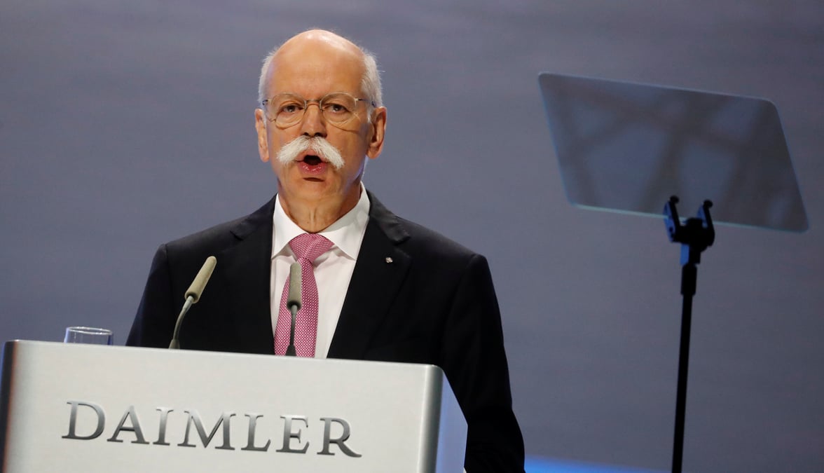 Daimler: zetsche renonce a la presidence du conseil de surveillance