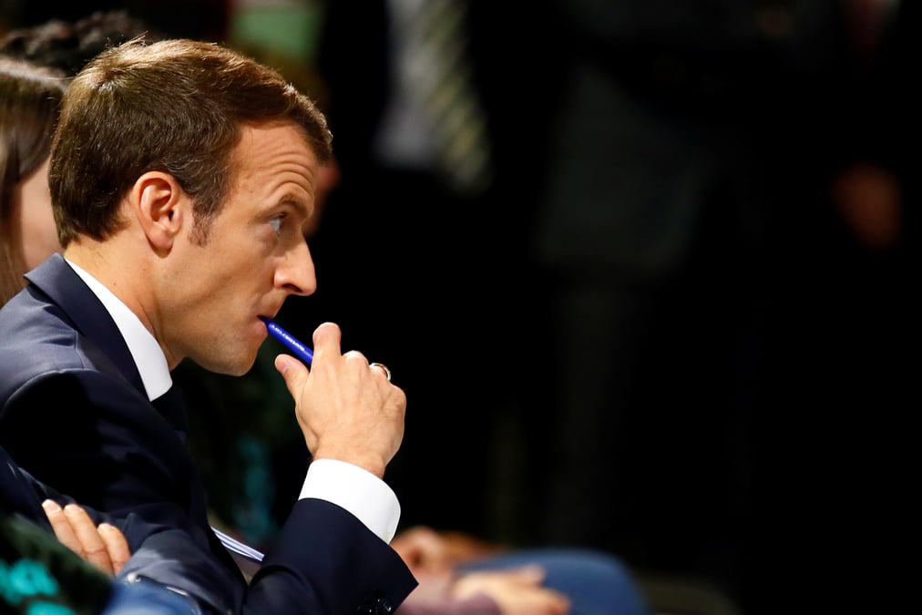 Macron lance son deuxieme chantier social